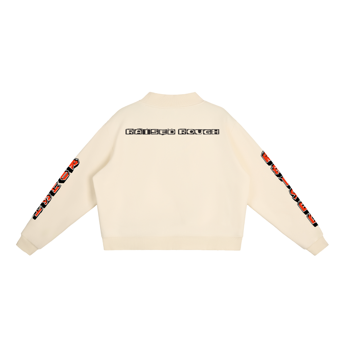 Essential Fleece Mock-Neck Crew Sweatshirt