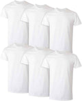 Hanes Men's Undershirt Packs, Stay-Tucked Soft Cotton Undershirts, Best Undershirts for Men, White/Black/Asstd Multipacks