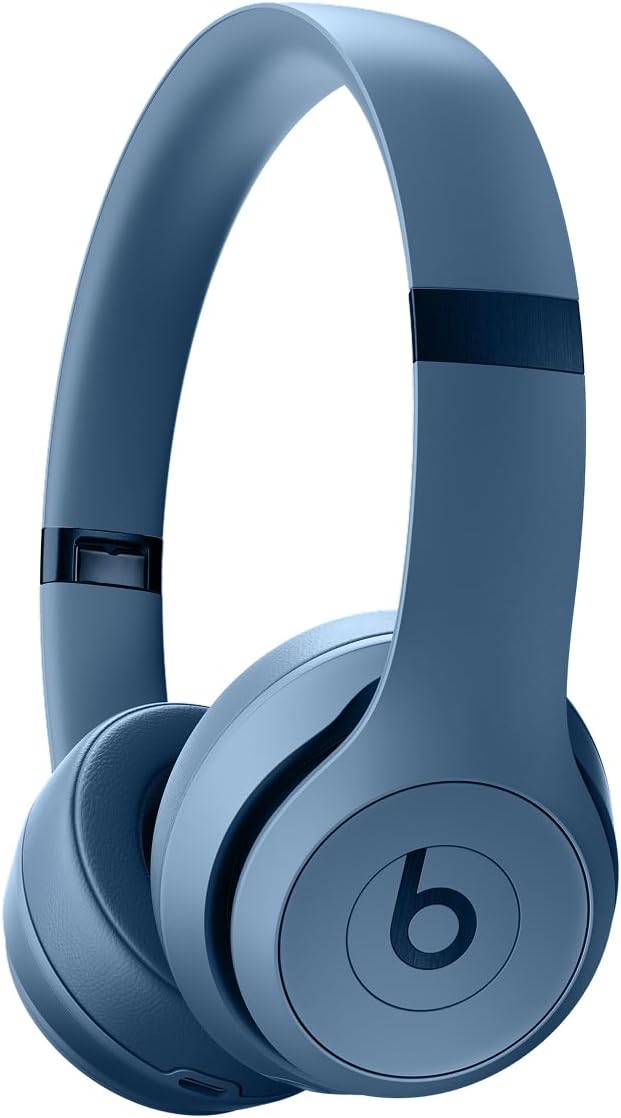 Beats Solo 4 - Wireless On-Ear Bluetooth Headphones, Up to 50-Hour Battery Life, Ultra-Lightweight Comfort, Powerful and Balanced Sound, Apple & Android Compatible - Matte Black