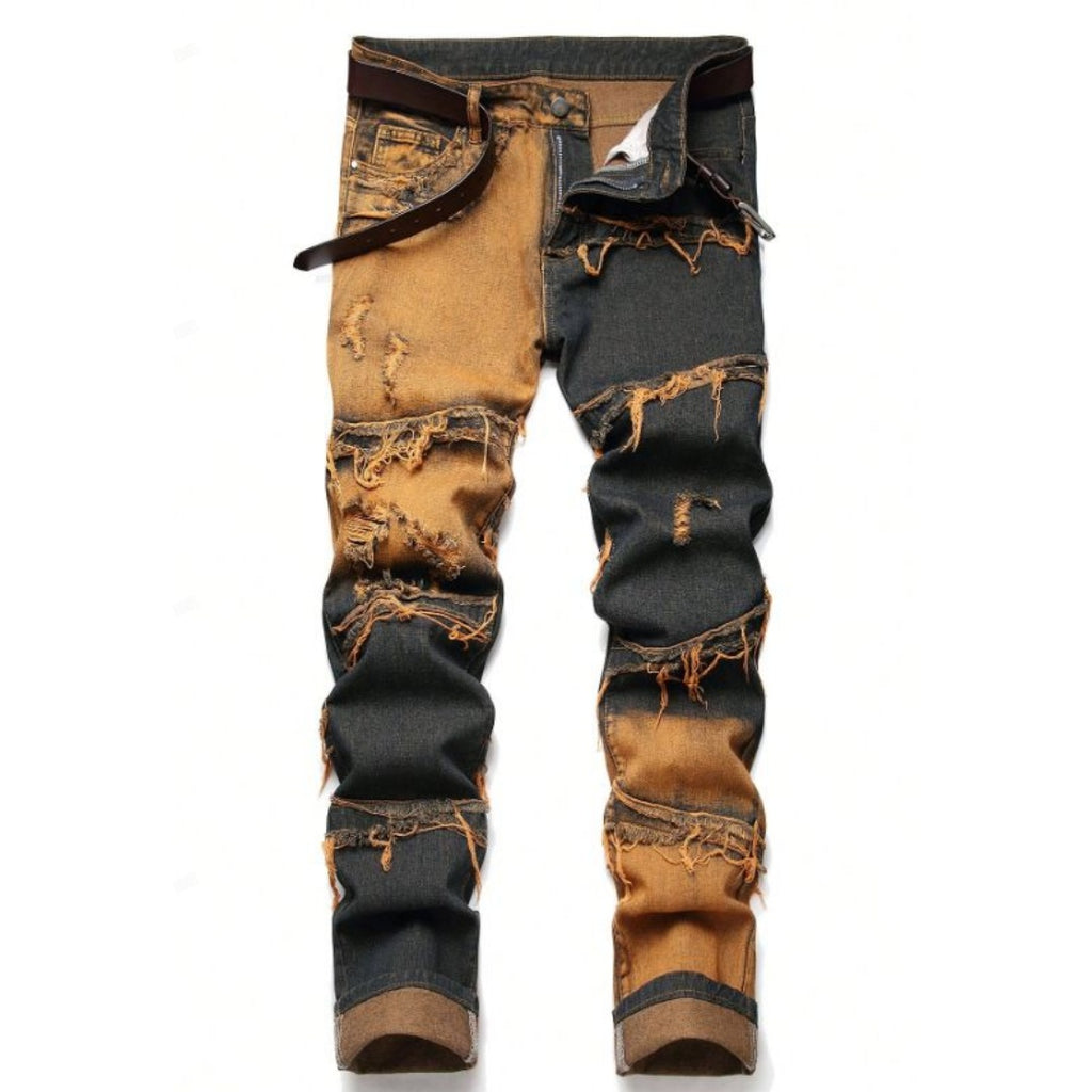 Shanxi Stretchy Slim Straight Pants