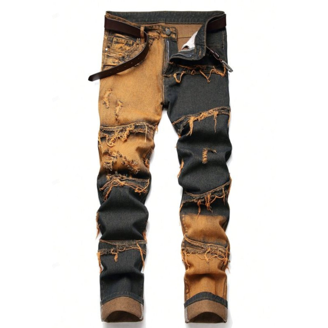 Shanxi Stretchy Slim Straight Pants