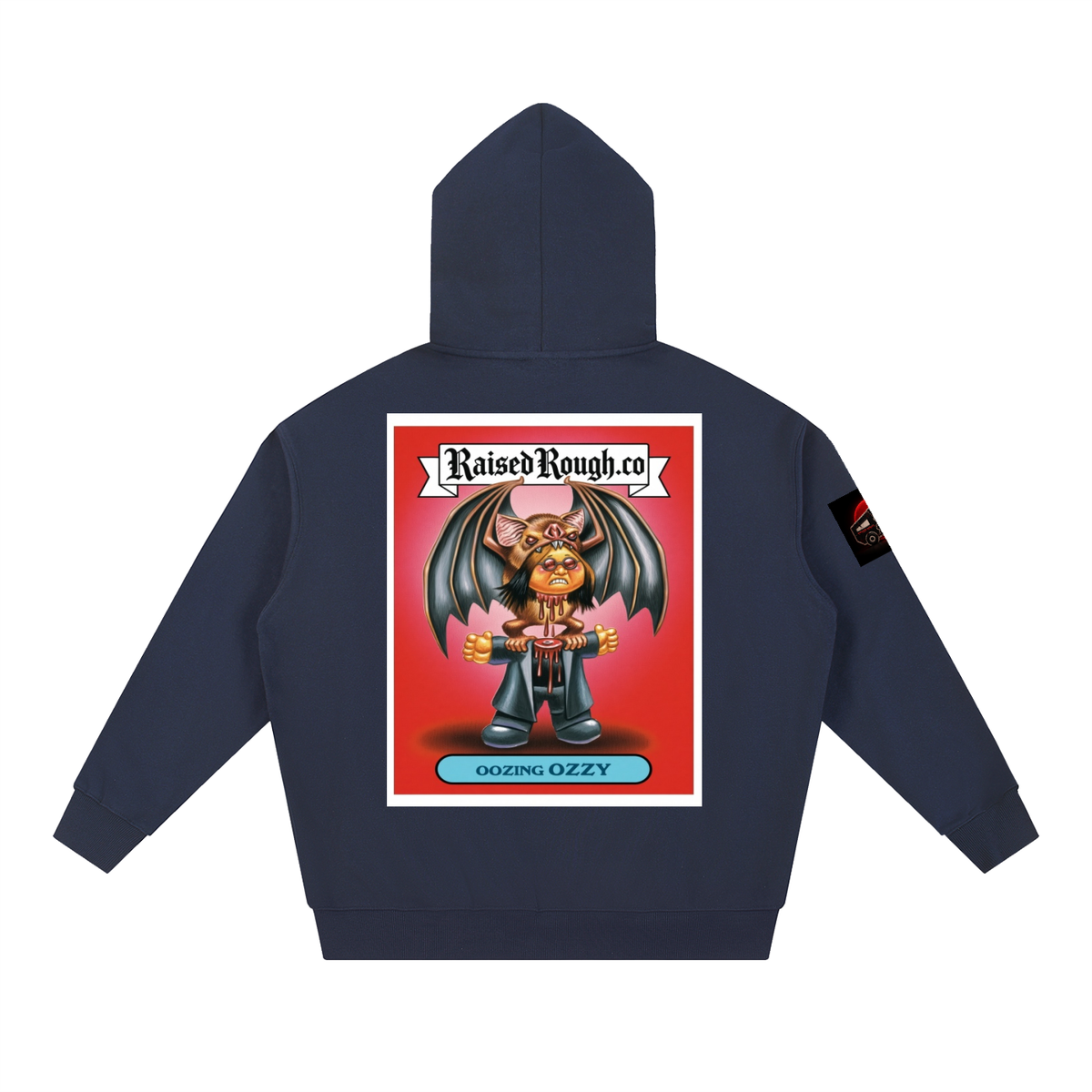 Garbage pail kids Raised Rough ozzy oozeborne  Essential Heavyweight Hoodie