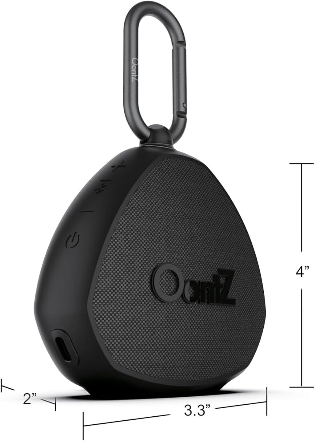 OontZ Angle 3 Gen 4 Portable Bluetooth Speaker, 12W, 24-Hour Playtime