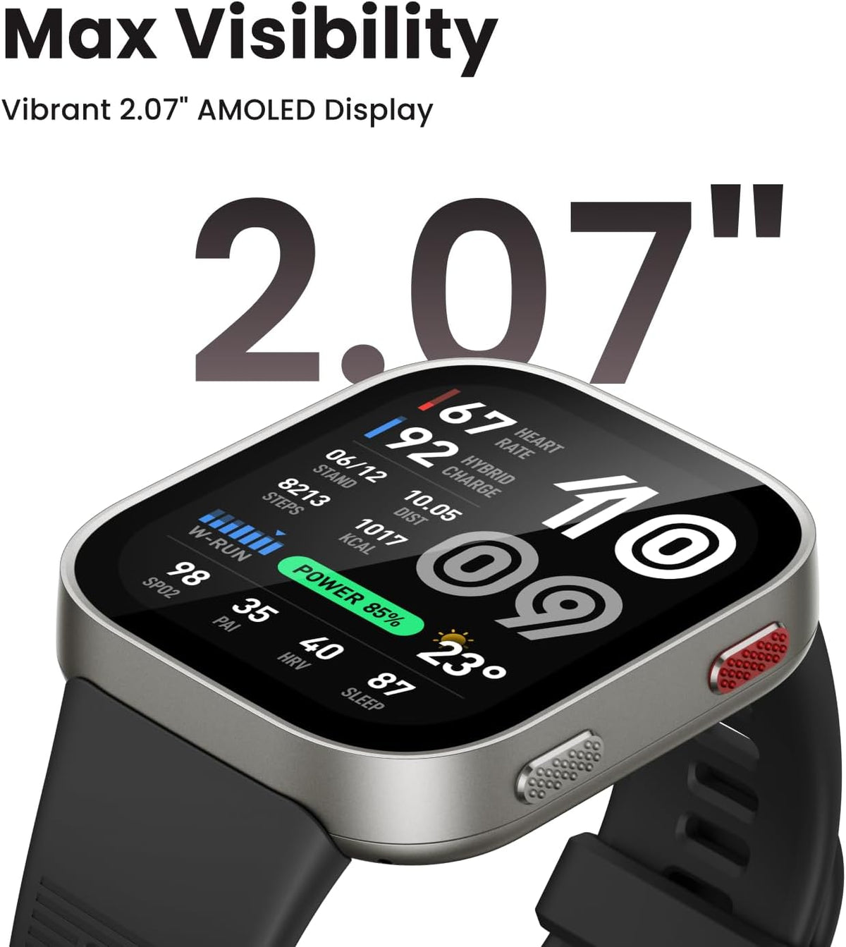 Amazfit Bip 6 Smart Watch, 1.97" AMOLED Display, GPS, iOS/Android