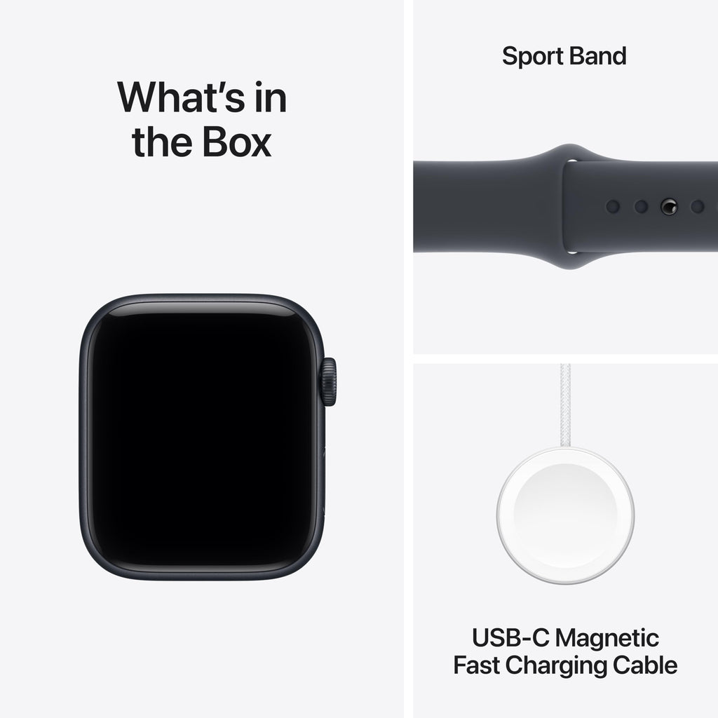 Apple Watch SE 3 [GPS 40mm] Smartwatch with Starlight Aluminum Case with Starlight Sport Band - S/M. Fitness and Sleep Trackers, Heart Rate Monitor, Always-On Display, Water Resistant