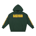 RAISED ROUGH Skull Lightning Heavyweight Hoodie