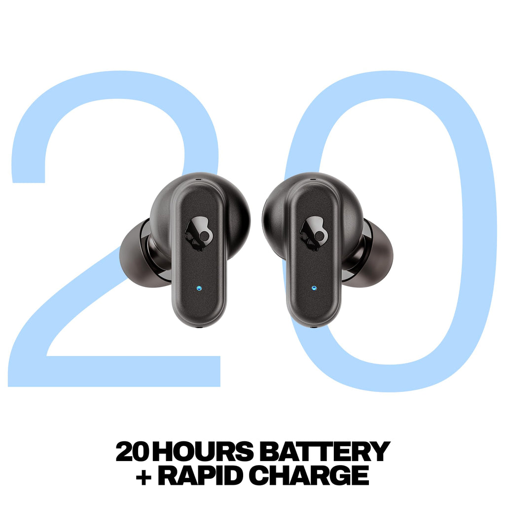 Skullcandy Dime 3 Wireless In-Ear Bluetooth Earbuds - Bone