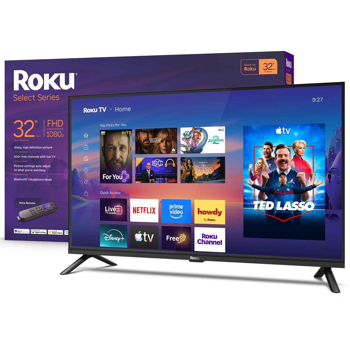 Roku 40-Inch Select Series Smart TV 2026-1080p Full HD TV - RokuTV