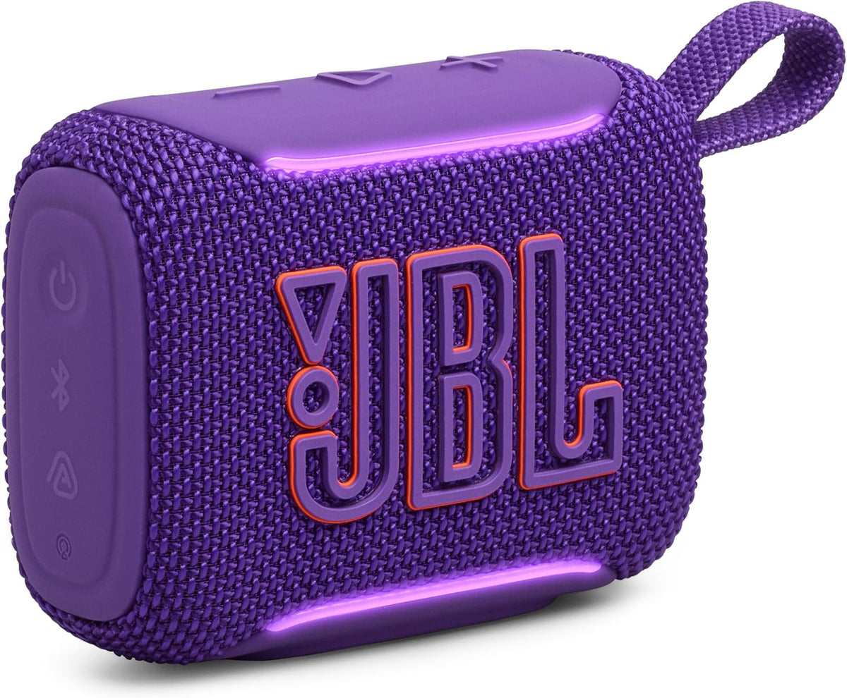 JBL Go 5 Portable Bluetooth Speaker, Waterproof and Dustproof - Purple