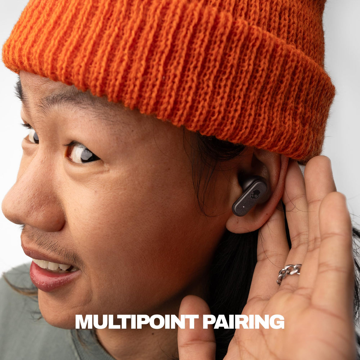 Skullcandy Dime 3 Wireless In-Ear Bluetooth Earbuds - Bone