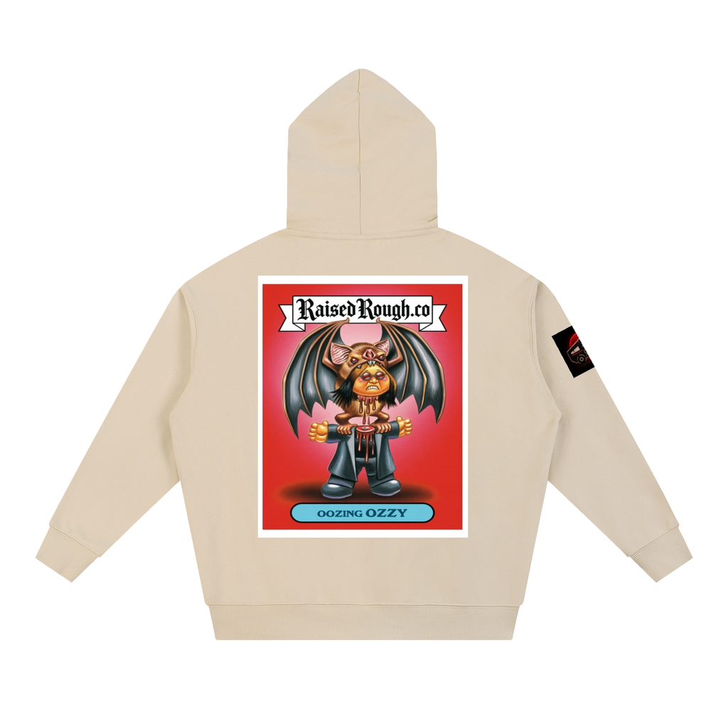 Garbage pail kids Raised Rough ozzy oozeborne  Essential Heavyweight Hoodie